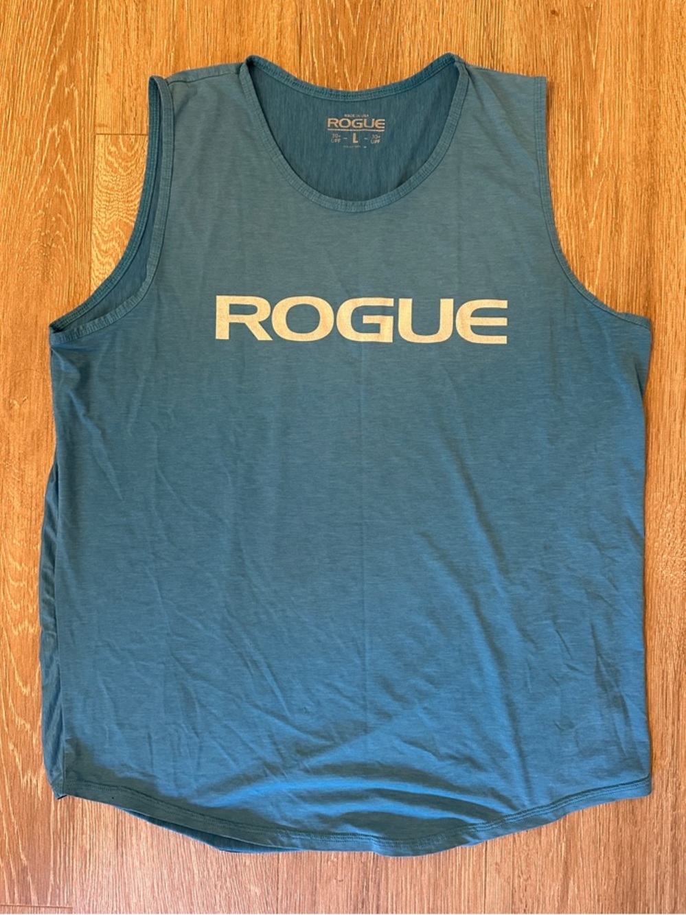 Rogue Men's Sleeveless Tank Top in Light Blue